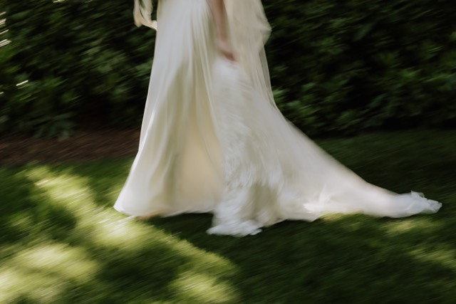 Tender frame from Liv and David's wedding day